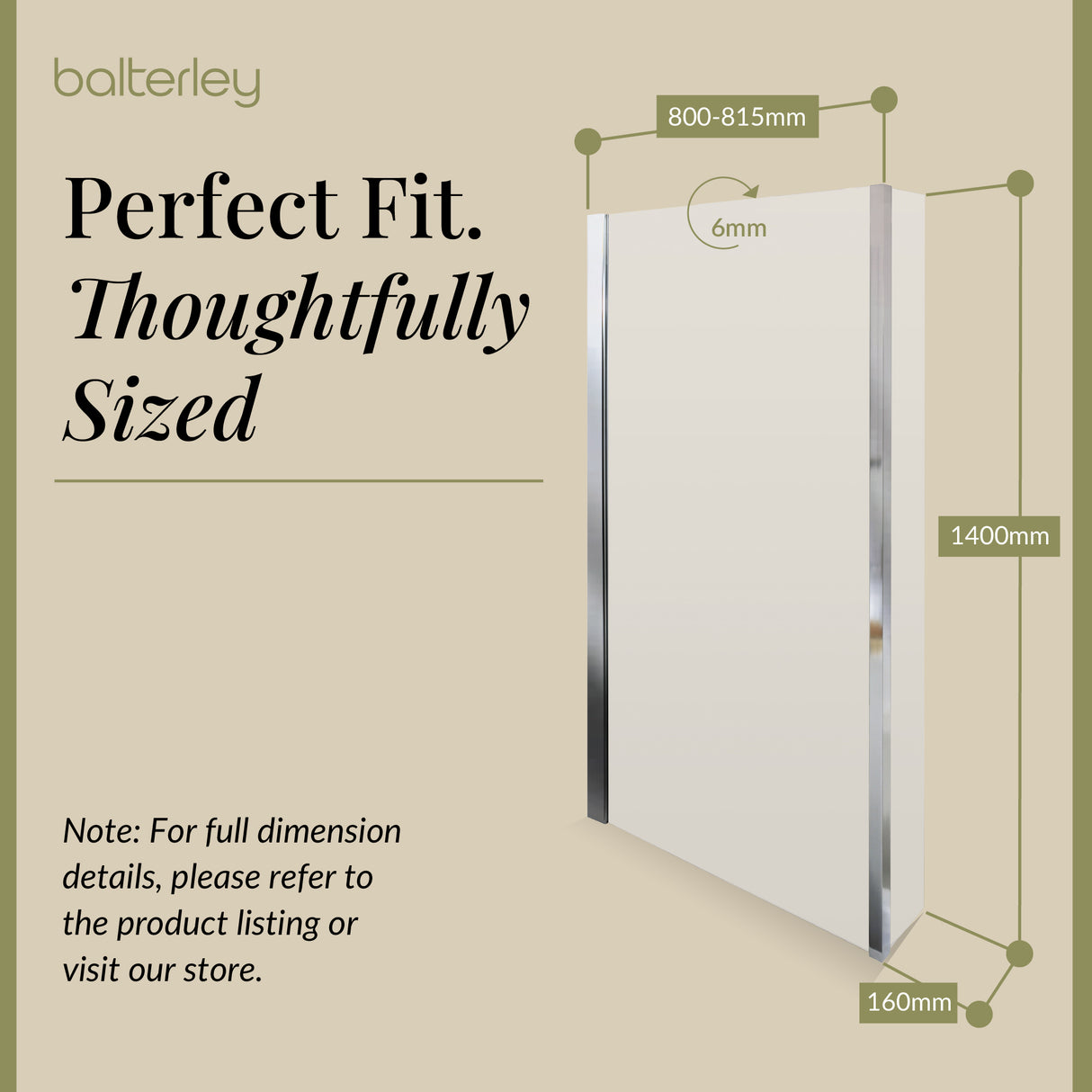 6mm Toughened Safety Glass Reversible L-Shaped Bath Screen Fixed