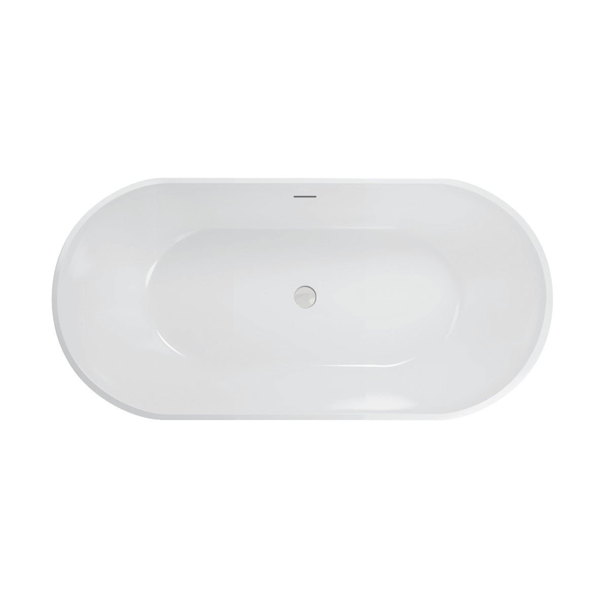 Oval Freestanding Bath - 1600 x 850mm