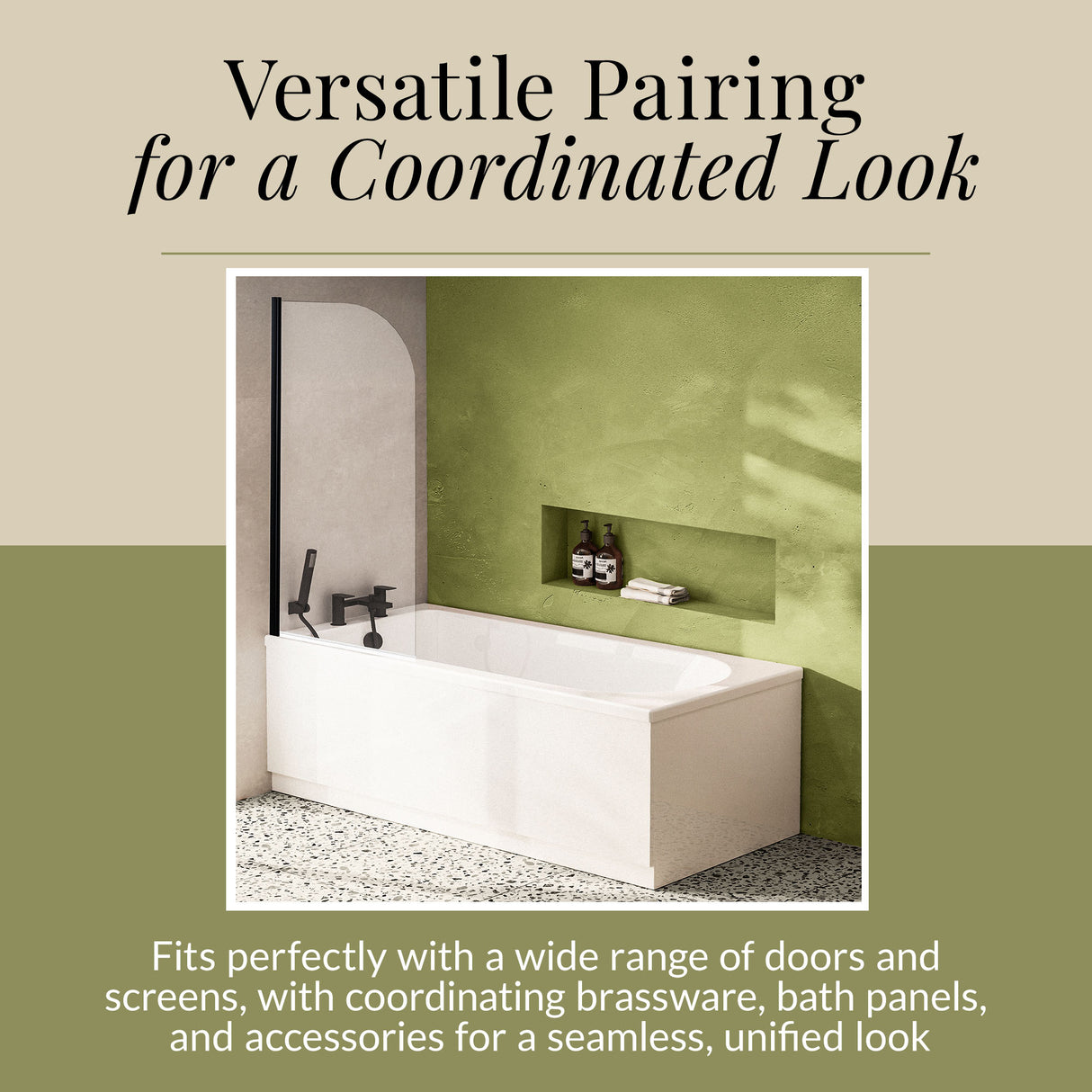 Round Single Ended Bath & Leg Set- Multiple Sizes Available