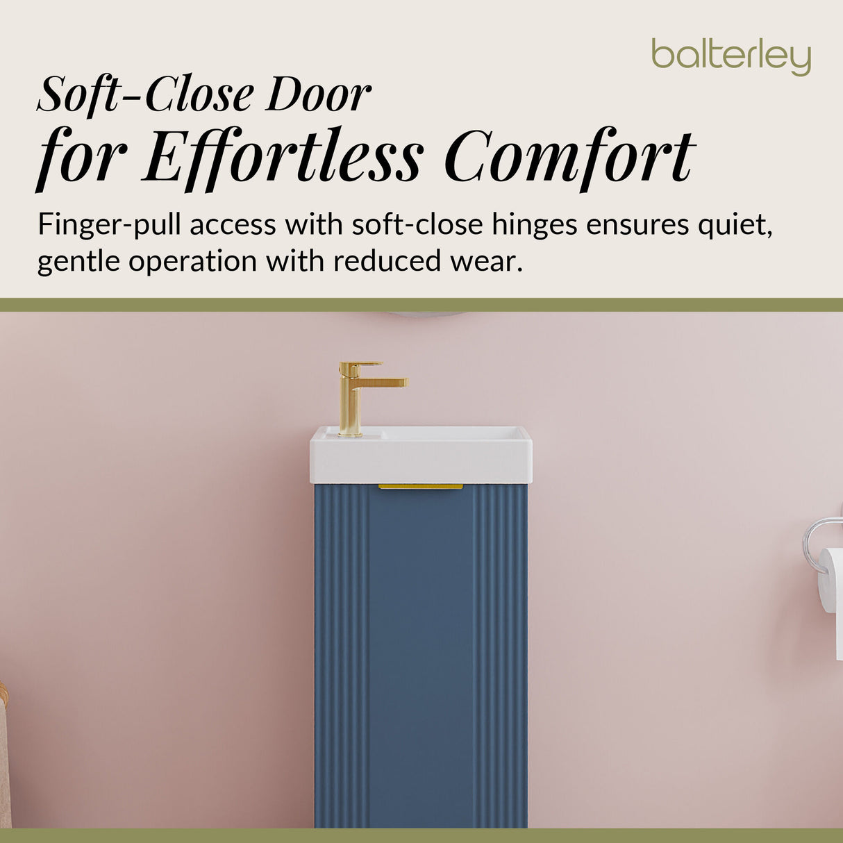 Retro Floor Standing Bathroom Cloakroom Vanity Basin Unit - Multiple Colours