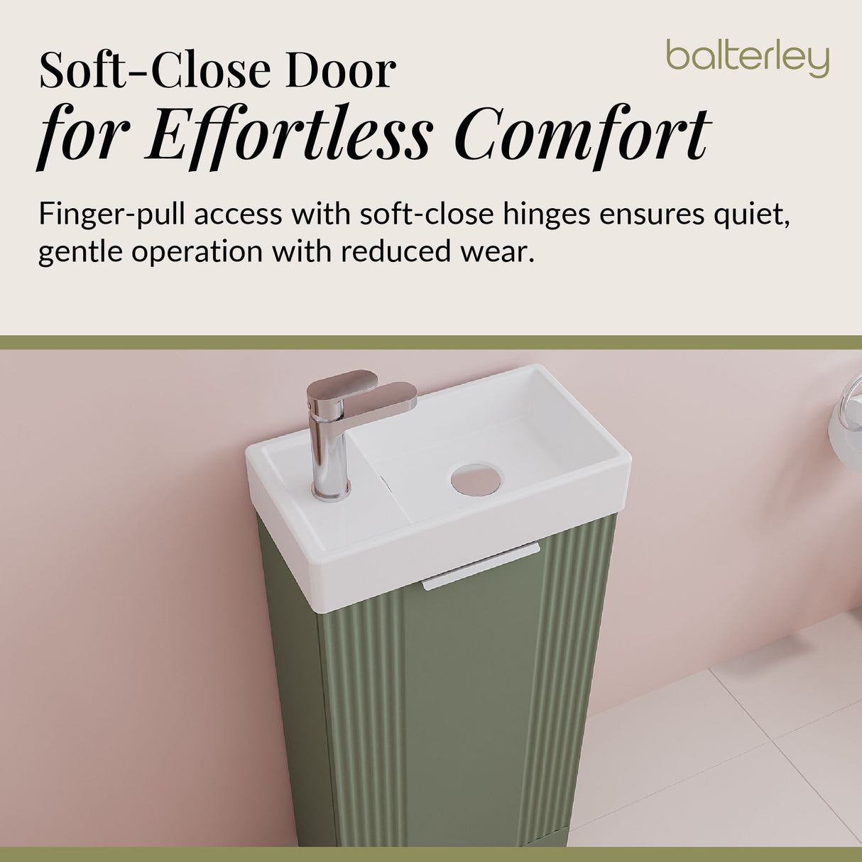 Retro Floor Standing Bathroom Cloakroom Vanity Basin Unit - Multiple Colours