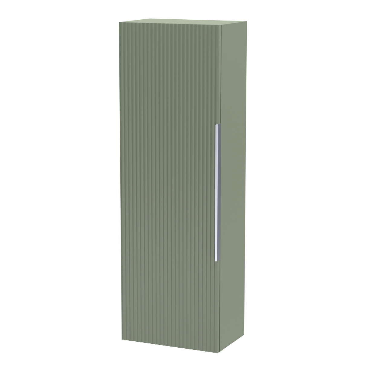 Fluted Tall Bathroom Unit, 400mm, Multiple Colours and Handle Options
