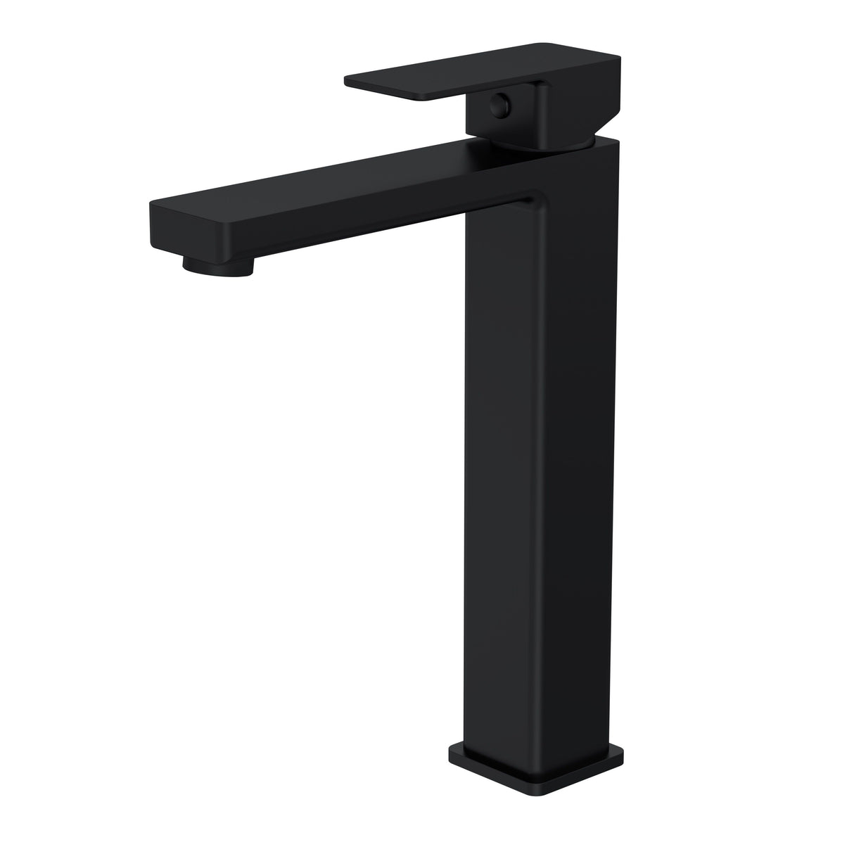 Square Tall High Rise Mono Basin Mixer Tap - Choice of Finish