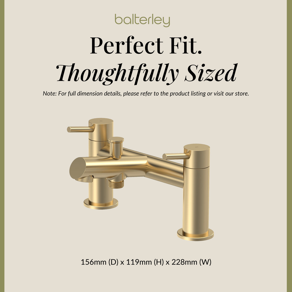 Round Minimalist Bath Shower Mixer Tap with Shower Kit - Choice of Finish