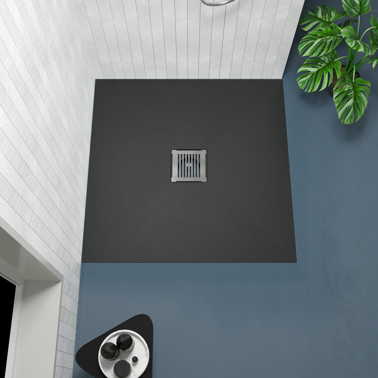 Premium Slimline Square Shower Tray - Choice of Size and Finish