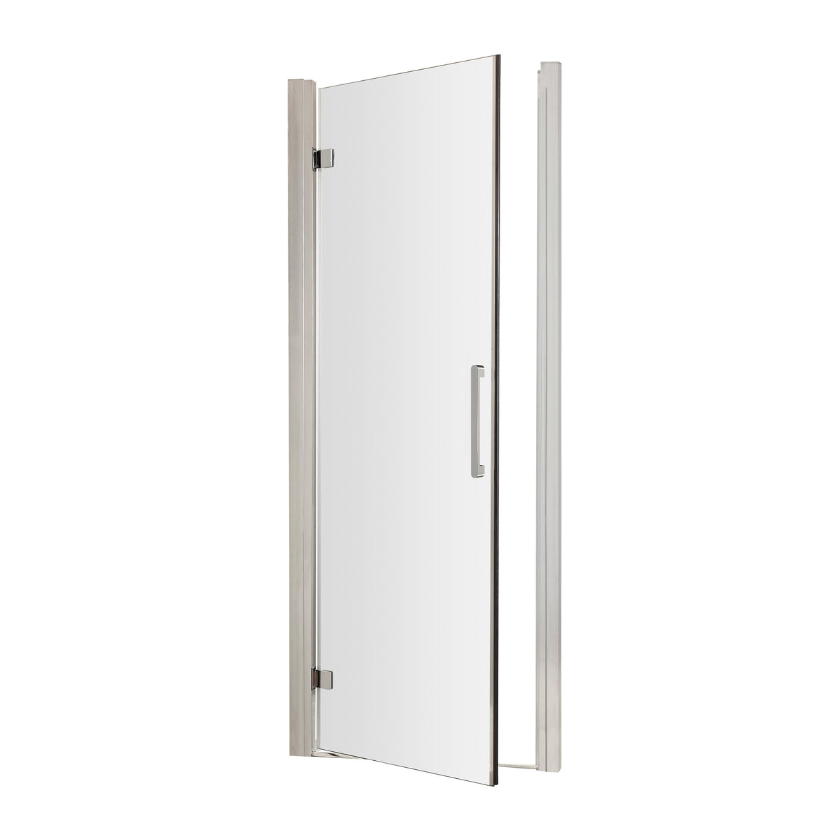 8mm Toughened Safety Glass Hinged Shower Door - Multiple Sizes Available