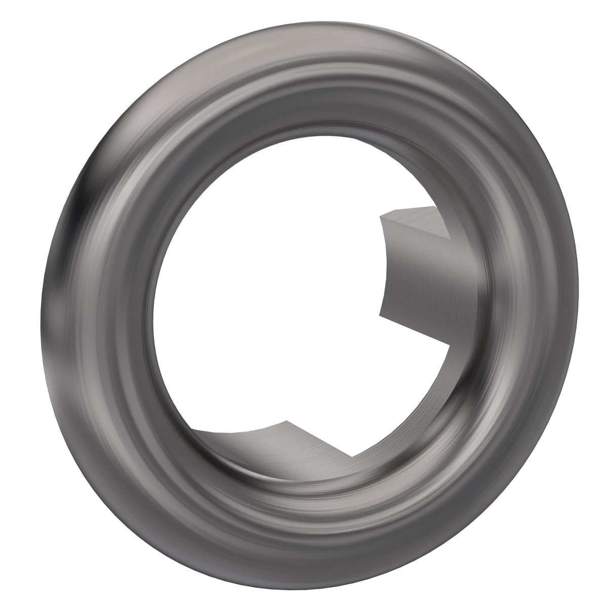 Ceramic Accessories Modern Round Basin Overflow Cover