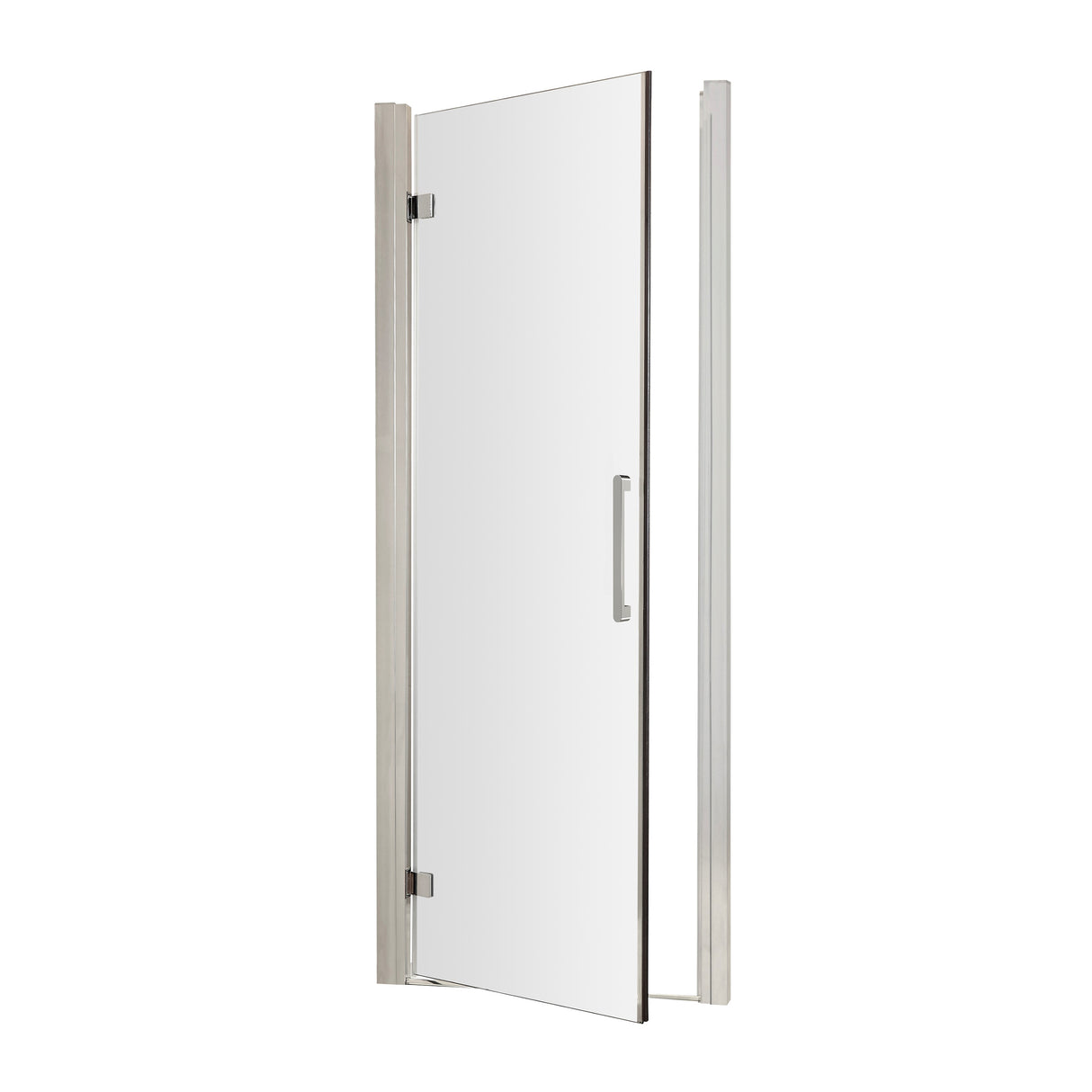 8mm Toughened Safety Glass Hinged Shower Door - Multiple Sizes Available
