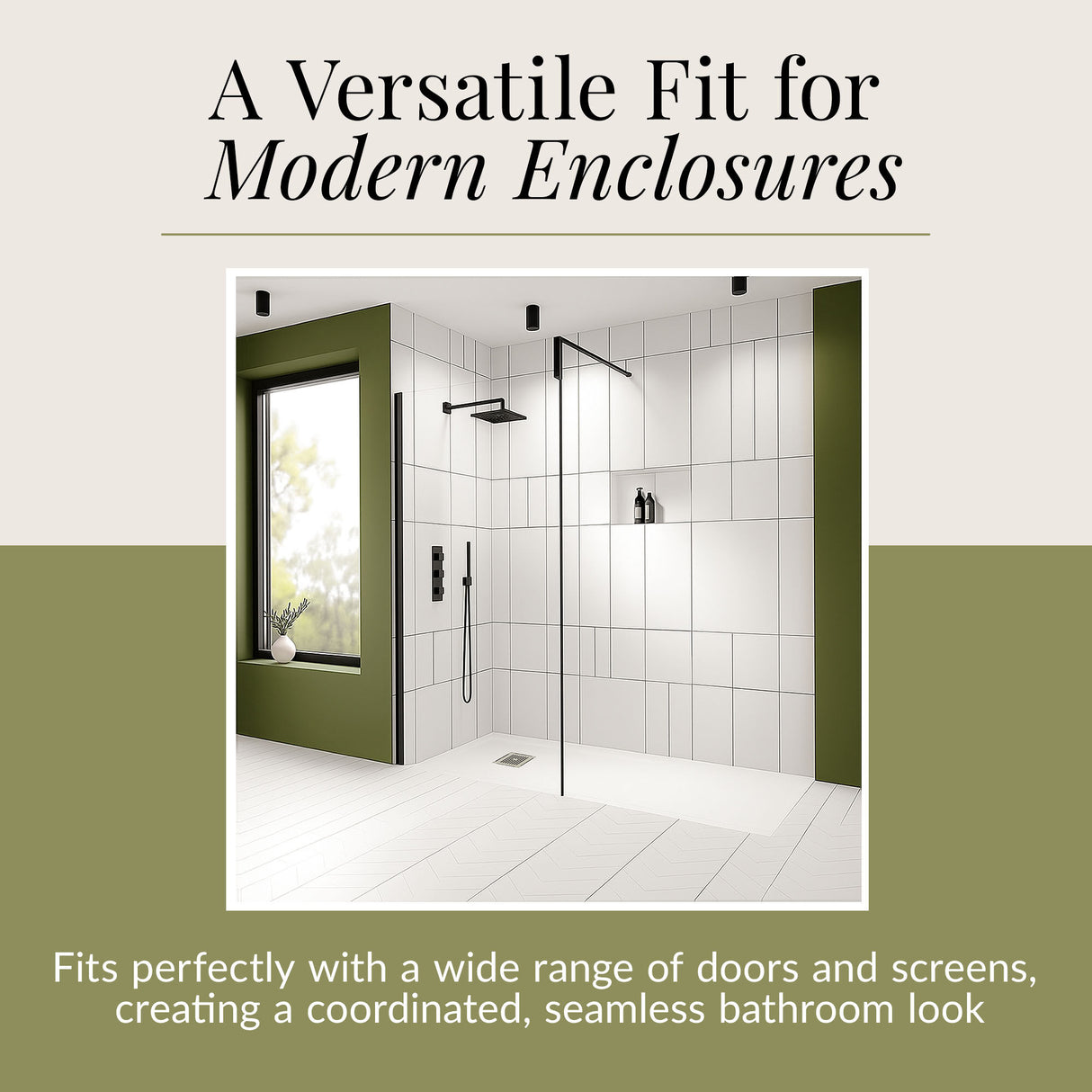 Premium Slimline Rectangular Shower Tray - Multiple Sizes and Finishes