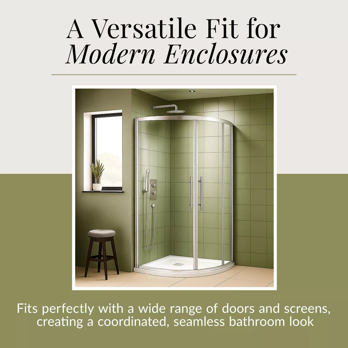 Premium Slimline Quadrant Shower Tray - Multiple Sizes and Finishes