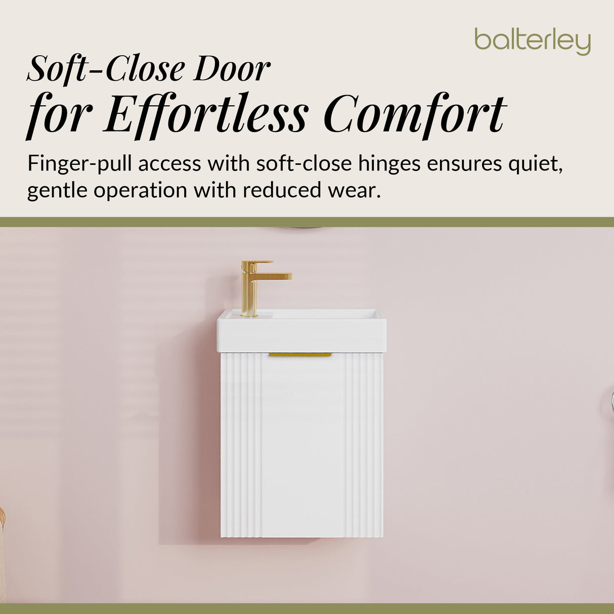 Retro Wall Hung Bathroom Cloakroom Vanity Basin Unit - Multiple Colours