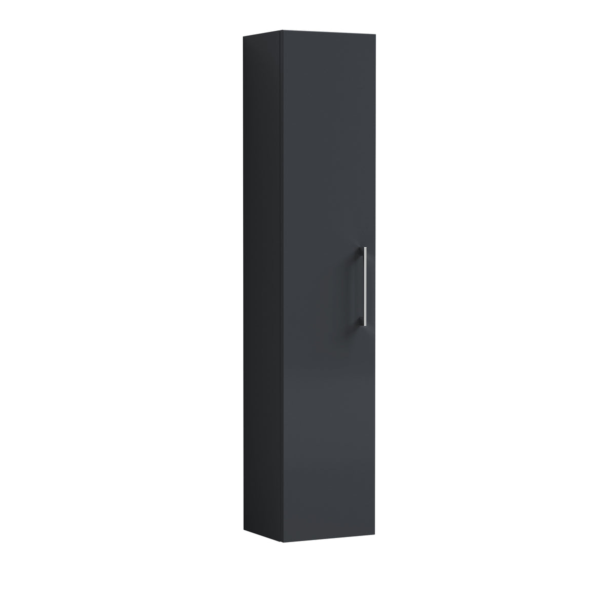 300mm Wall Hung 1 Door Tall Unit – Choice of Colour and Handle Finish