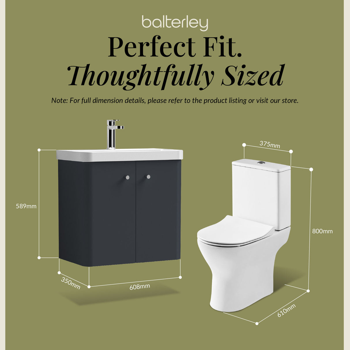 Curve Cloakroom Set - Wall Hung Vanity Basin Unit, Toilet and Mono Basin Mixer Tap