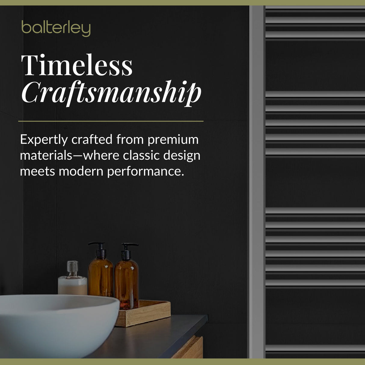 Straight Heated Rail Dual Fuel Towel Warmer, W: 400mm – Choice of Size & Finish