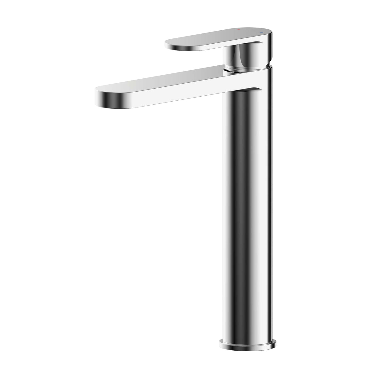 Round High Rise Mono Basin Mixer Tap - Choice of Finish