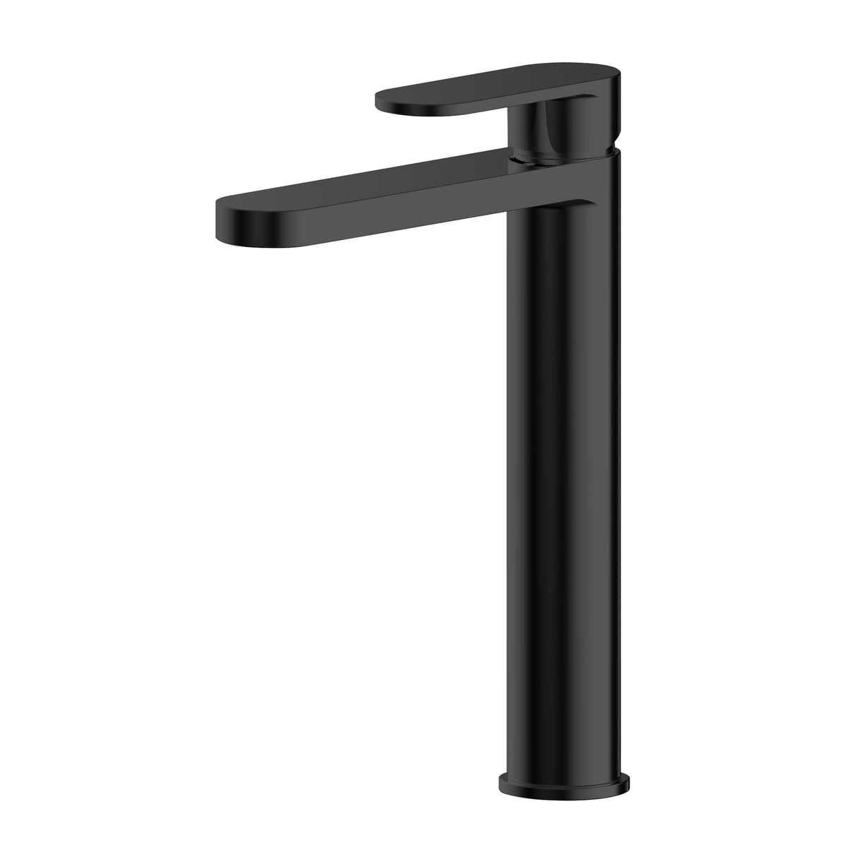 Round High Rise Mono Basin Mixer Tap - Choice of Finish
