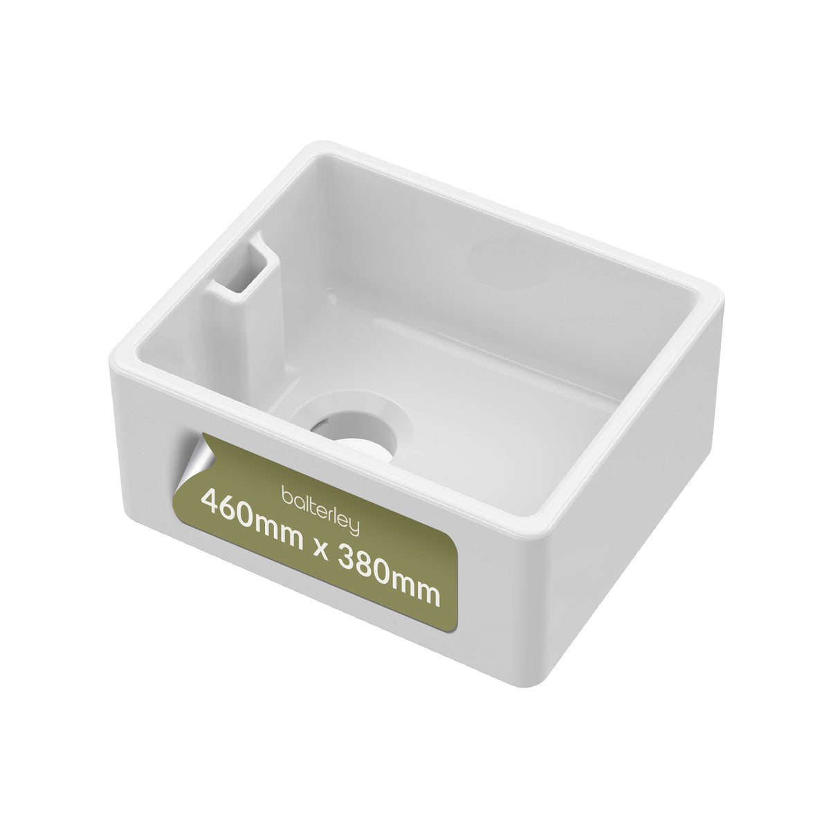 Single Bowl Belfast Kitchen Sink with Overflow