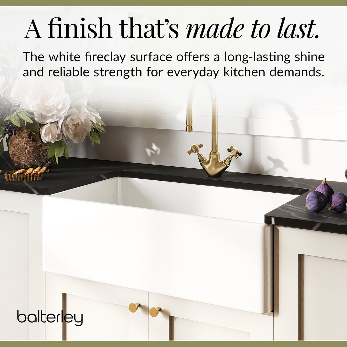 Single Bowl Belfast Kitchen Sink - Multiple Sizes Available