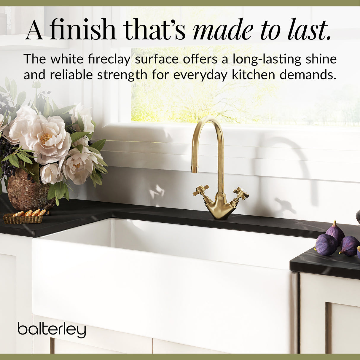 Single Bowl Belfast Kitchen Sink - Multiple Sizes Available