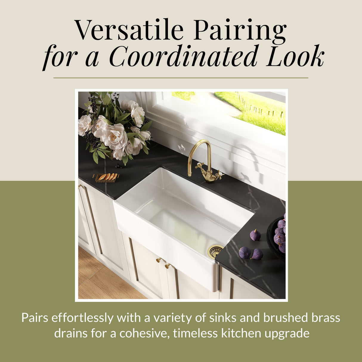 Traditional Mono Mixer Kitchen Tap - Multiple Handle and Finish Options Available