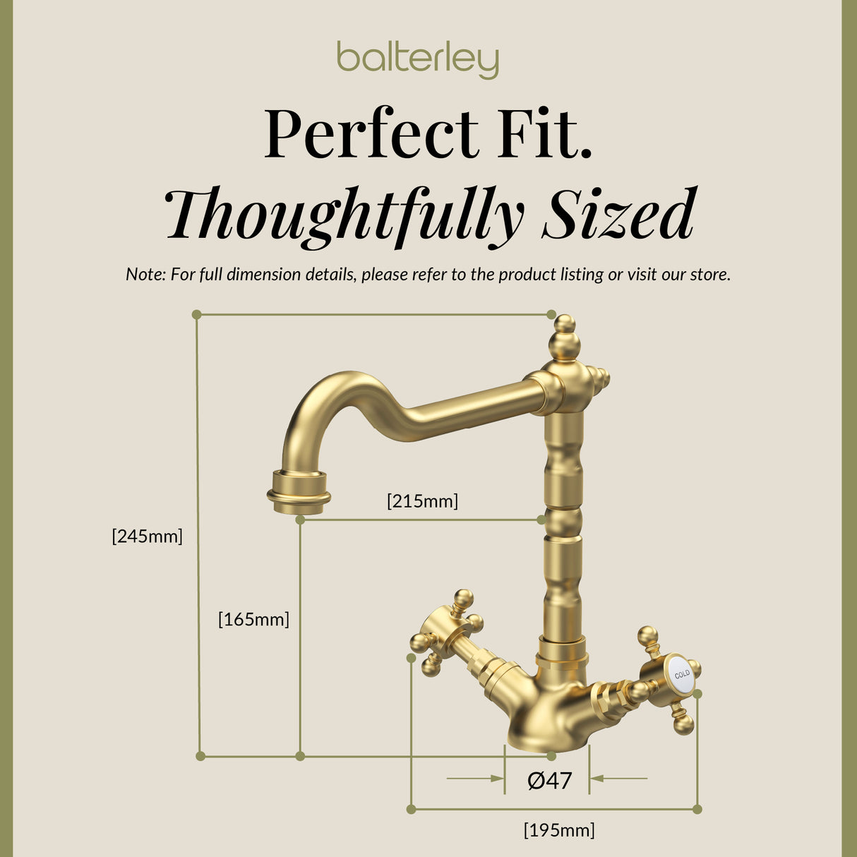 Traditional French Classic Mono Sink Mixer Tap - Available in Multiple Finishes
