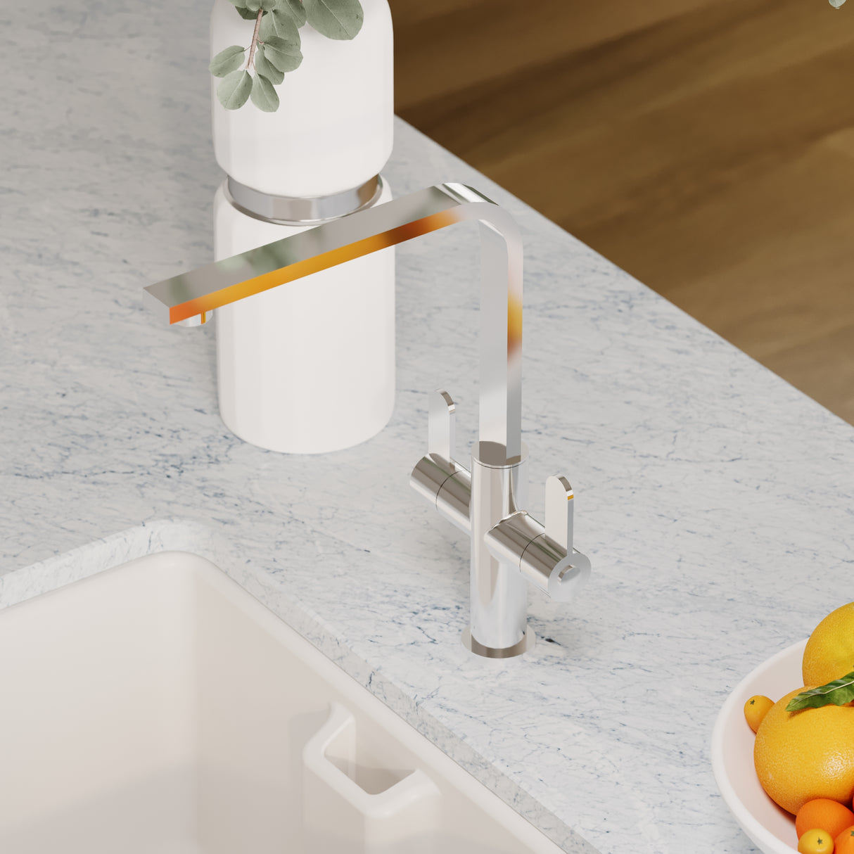 Chara Kitchen Mono Mixer Tap - Multiple Lever and Finishes Available