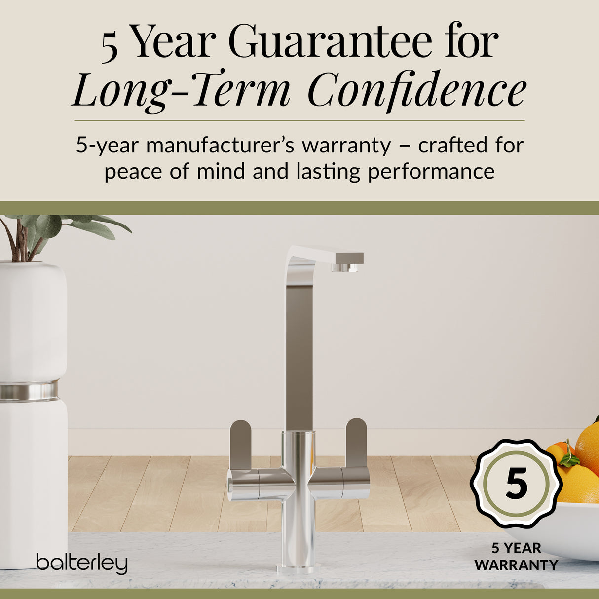 Chara Kitchen Mono Mixer Tap - Multiple Lever and Finishes Available