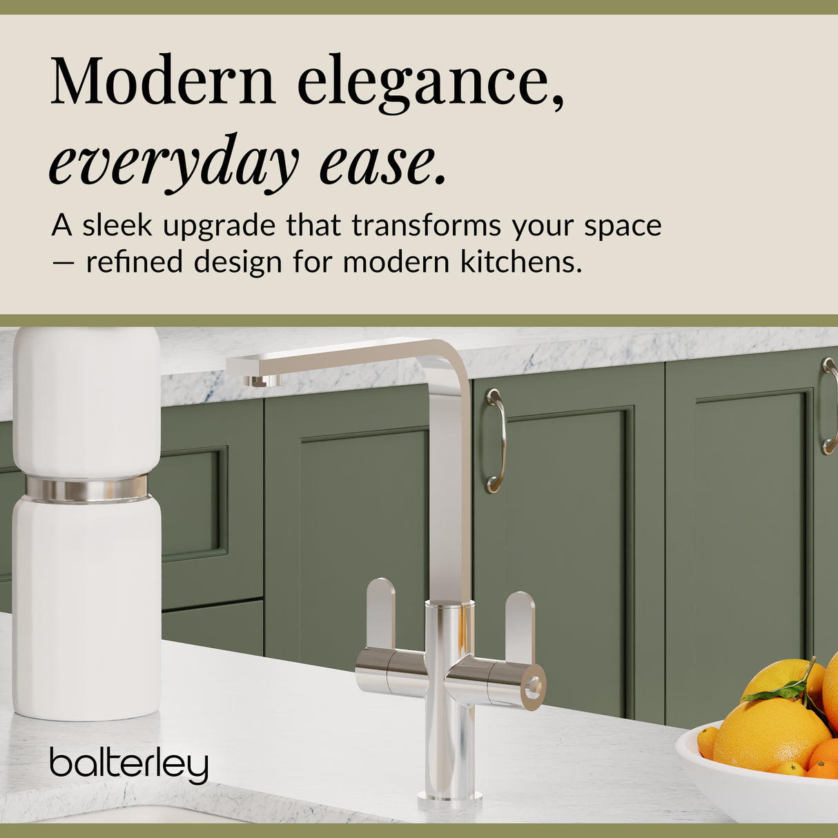 Chara Kitchen Mono Mixer Tap - Multiple Lever and Finishes Available