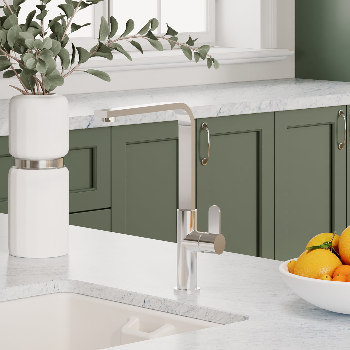 Chara Kitchen Mono Mixer Tap - Multiple Lever and Finishes Available