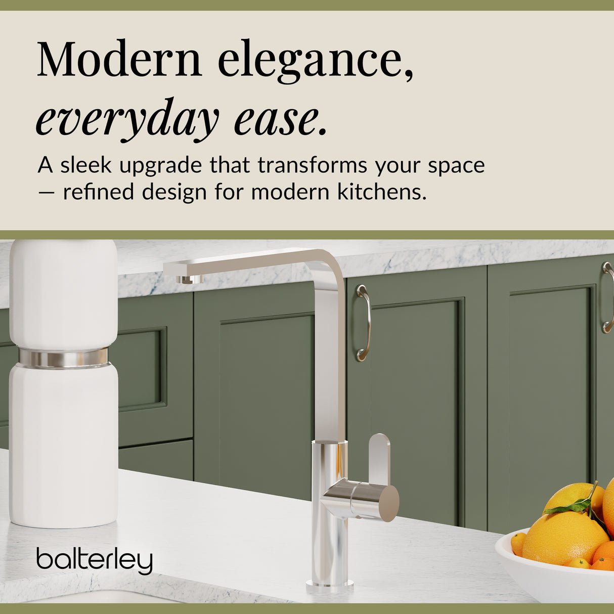 Chara Kitchen Mono Mixer Tap - Multiple Lever and Finishes Available