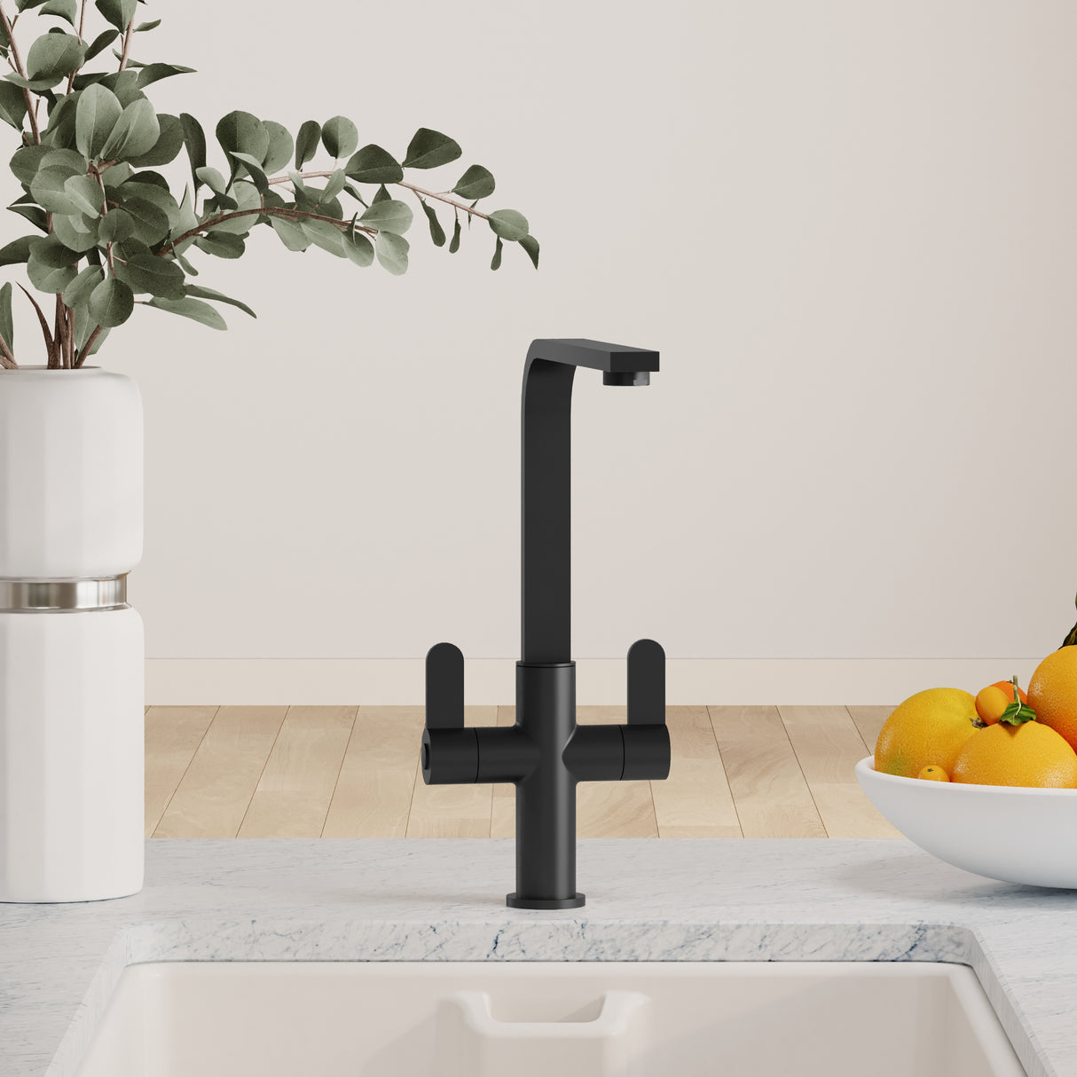 Chara Kitchen Mono Mixer Tap - Multiple Lever and Finishes Available