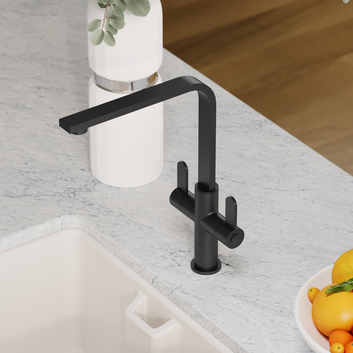 Chara Kitchen Mono Mixer Tap - Multiple Lever and Finishes Available