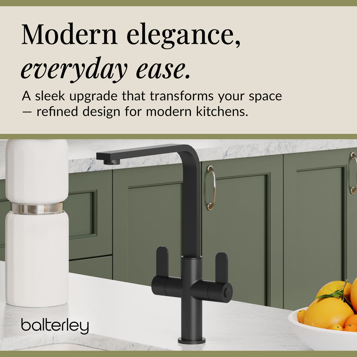 Chara Kitchen Mono Mixer Tap - Multiple Lever and Finishes Available