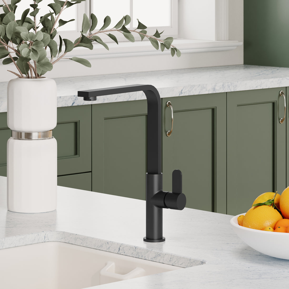Chara Kitchen Mono Mixer Tap - Multiple Lever and Finishes Available