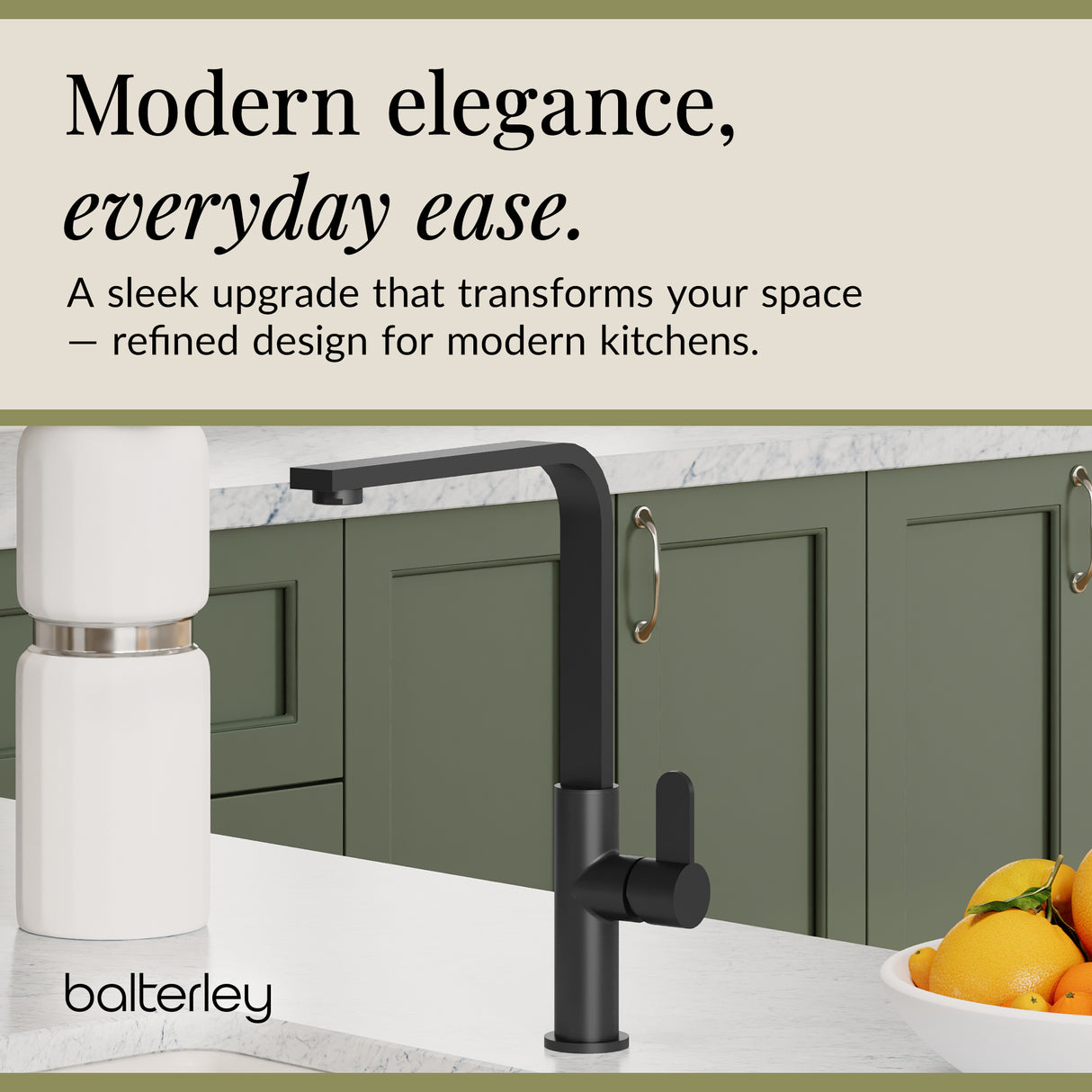 Chara Kitchen Mono Mixer Tap - Multiple Lever and Finishes Available