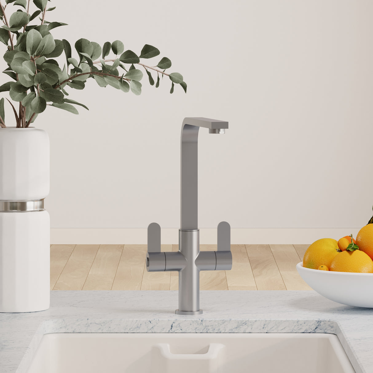 Chara Kitchen Mono Mixer Tap - Multiple Lever and Finishes Available