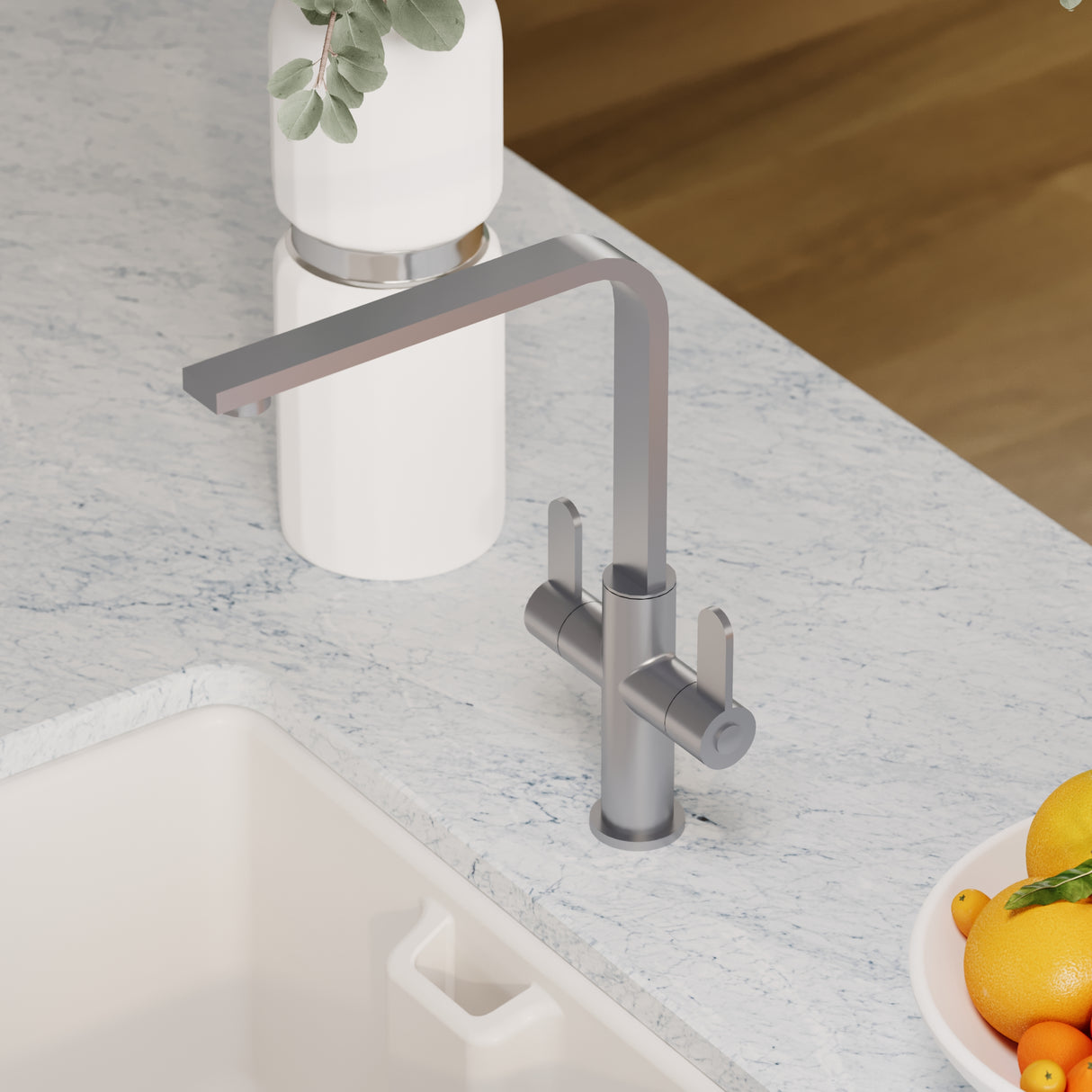 Chara Kitchen Mono Mixer Tap - Multiple Lever and Finishes Available