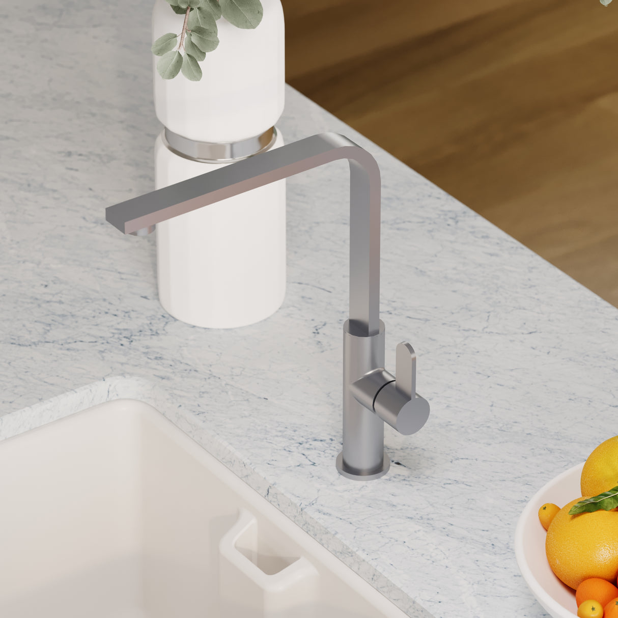 Chara Kitchen Mono Mixer Tap - Multiple Lever and Finishes Available