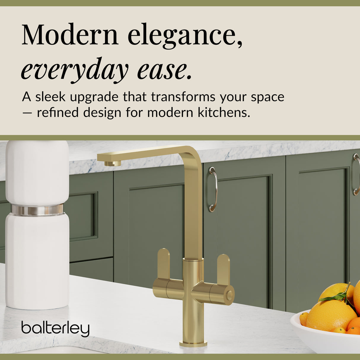 Chara Kitchen Mono Mixer Tap - Multiple Lever and Finishes Available