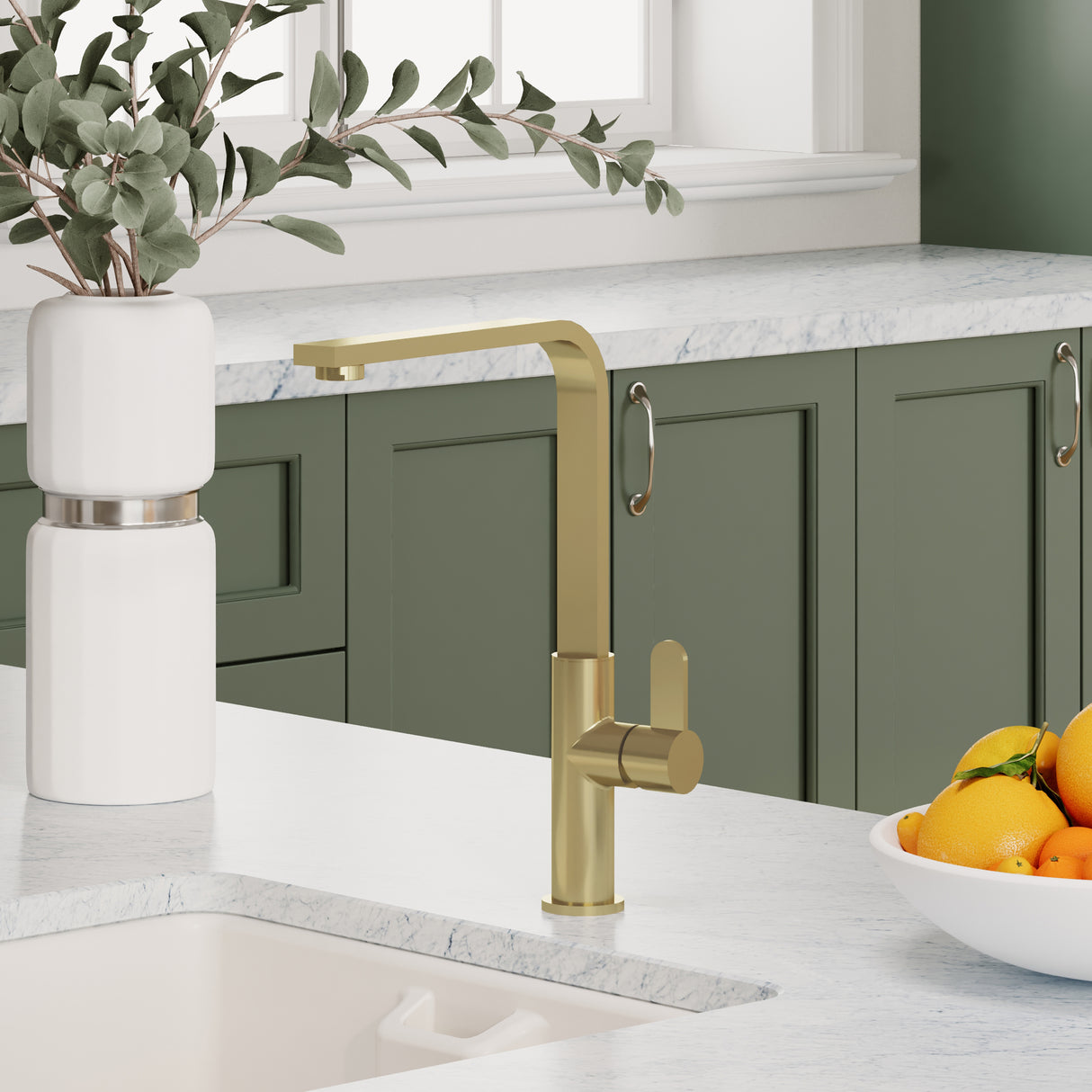Chara Kitchen Mono Mixer Tap - Multiple Lever and Finishes Available