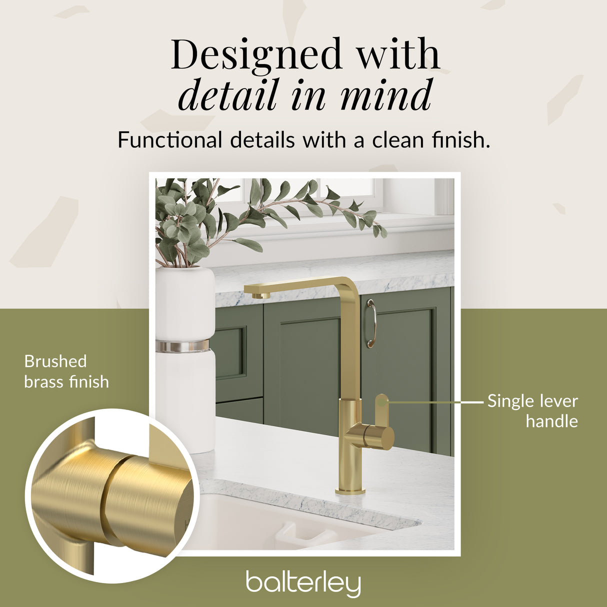 Chara Kitchen Mono Mixer Tap - Multiple Lever and Finishes Available