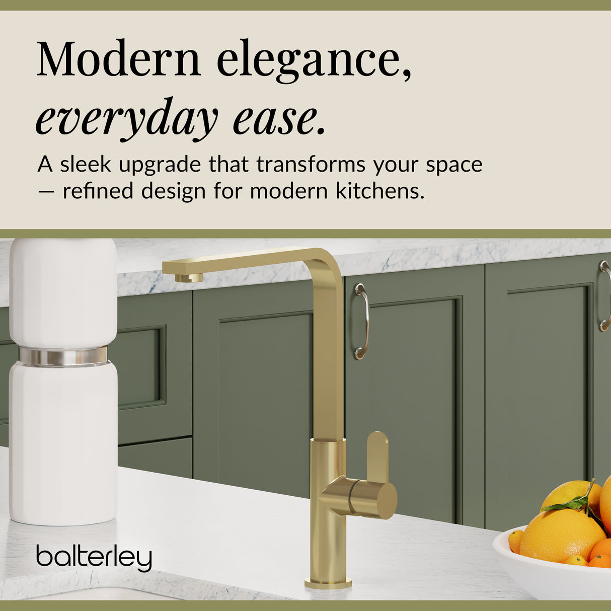 Chara Kitchen Mono Mixer Tap - Multiple Lever and Finishes Available