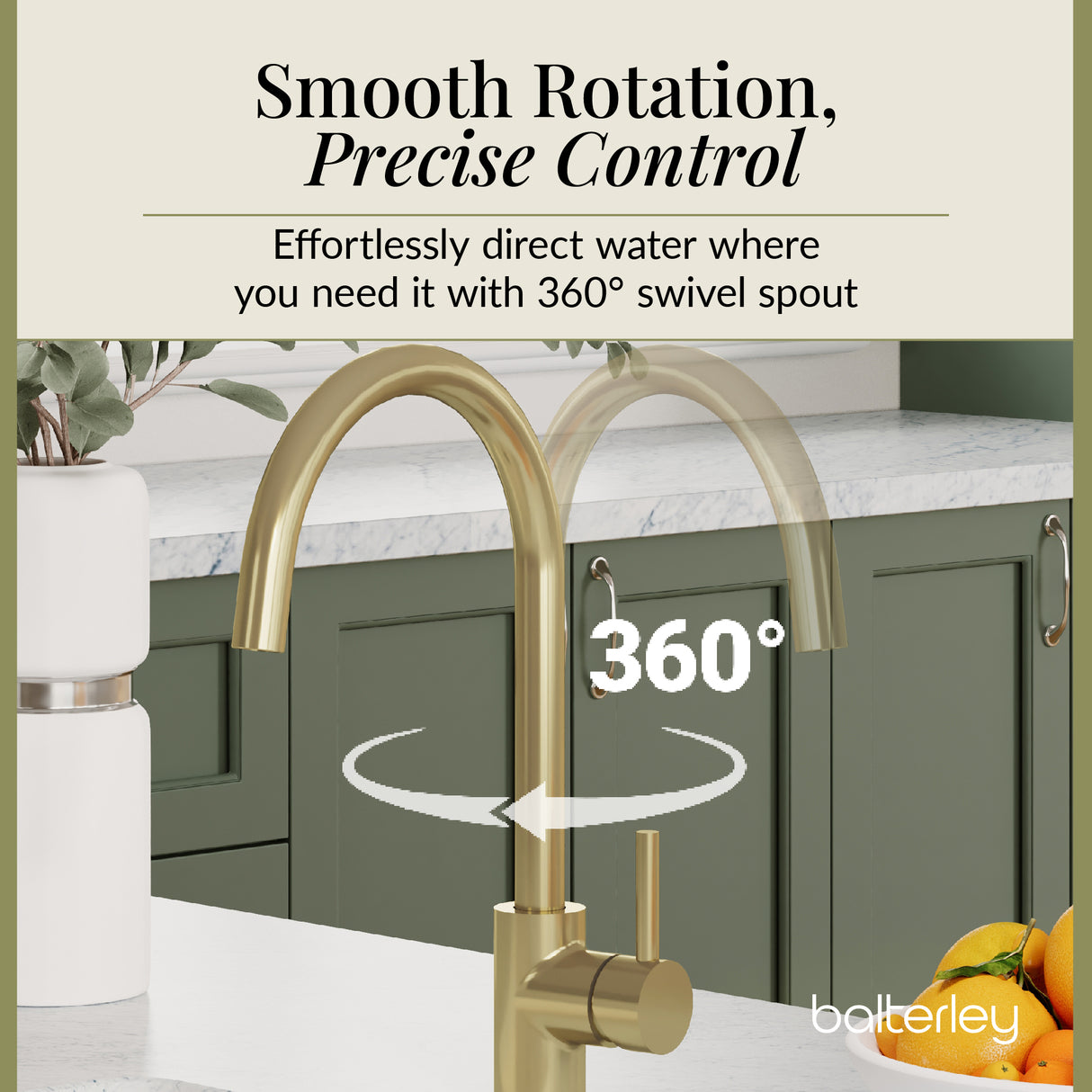 Lacerta Kitchen Mono Mixer Tap - Multiple Finish and Handle Options Available