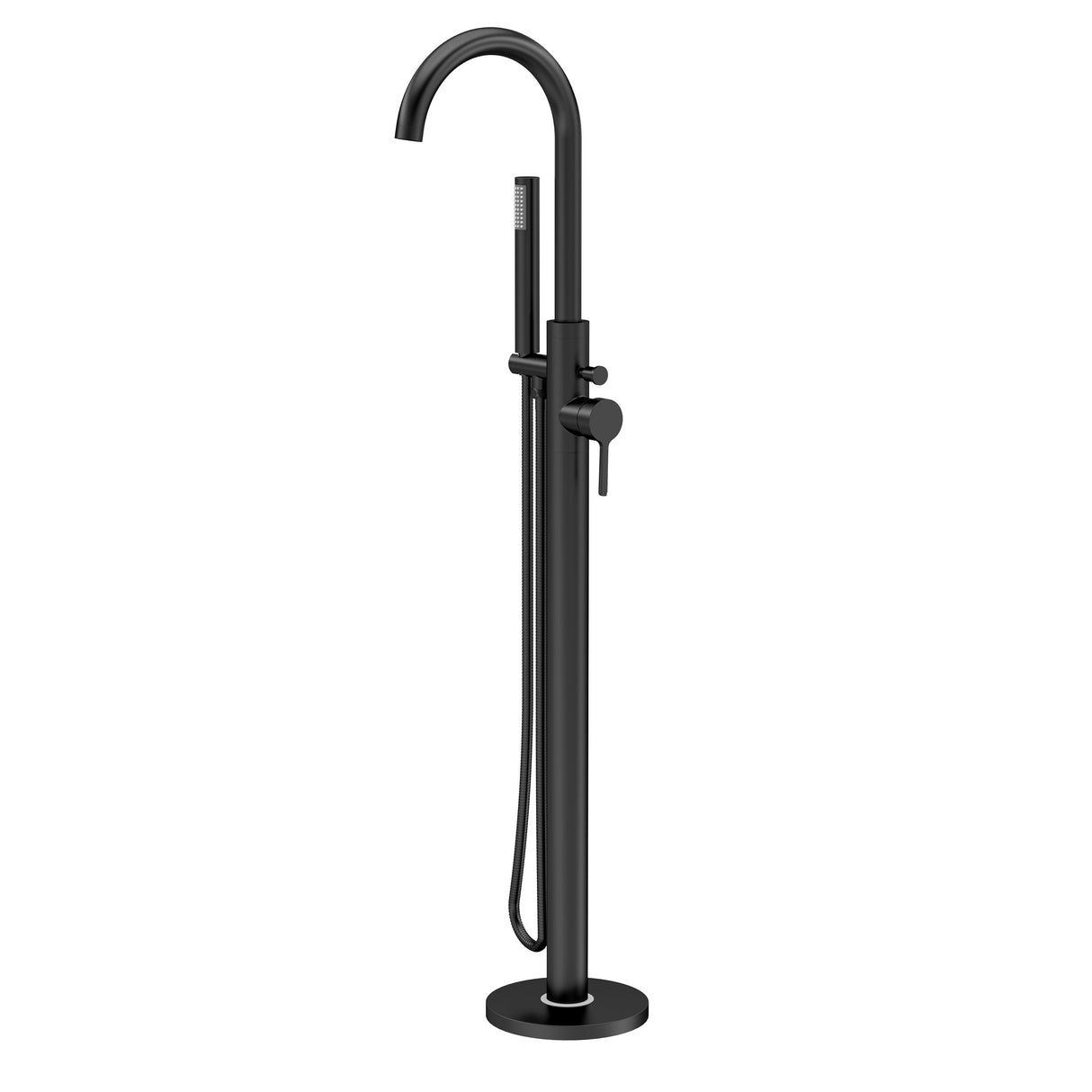 Connect Floor Standing Bath Shower Mixer Tap with Shower Kit - Choice of Colour