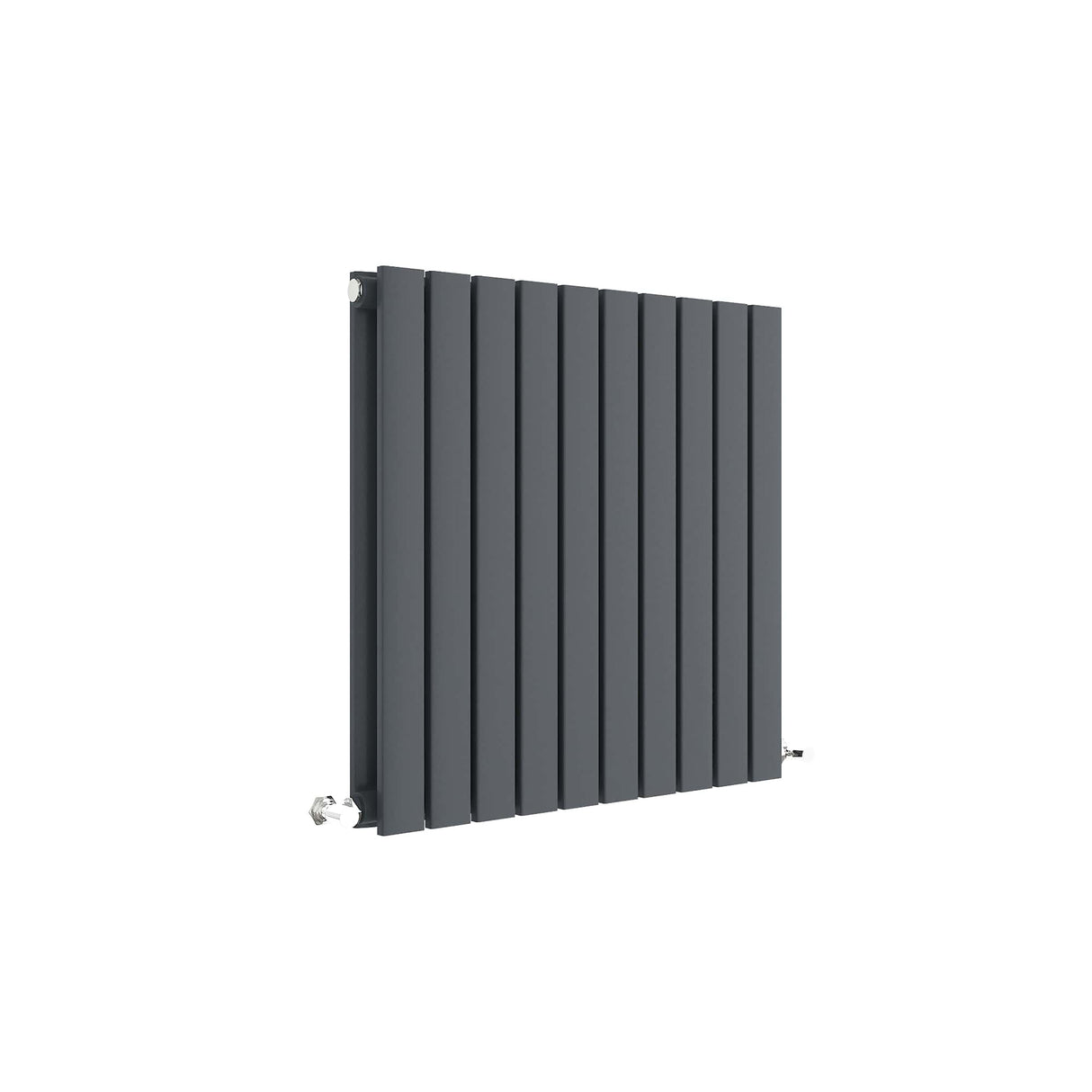 Contemporary Square Horizontal Double Panel Radiator - Choice of Size and Colour