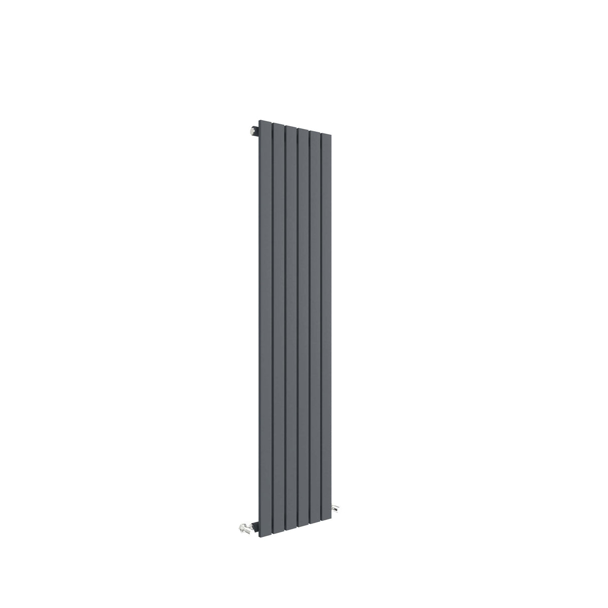 Vertical Single Panel Radiator – Square Design, Anthracite or Satin White, 1500mm & 1800mm