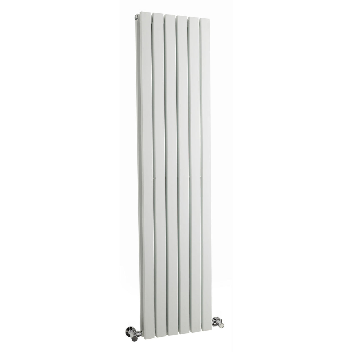Modern Square Vertical Double Panel Radiator - Choice of Size and Finish