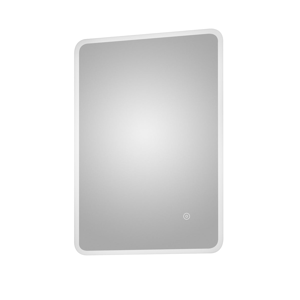 Soft Square LED Illuminated Touch Sensor Mirror with Demister, 700mm x 500mm