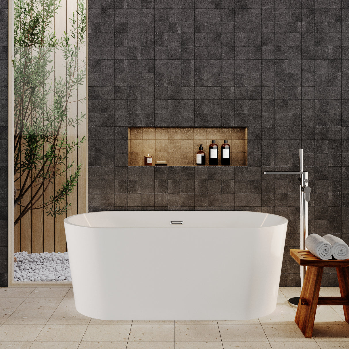 Freestanding Oval Bath by Balterley - Stunning Contemporary Bath available in a range of Sizes