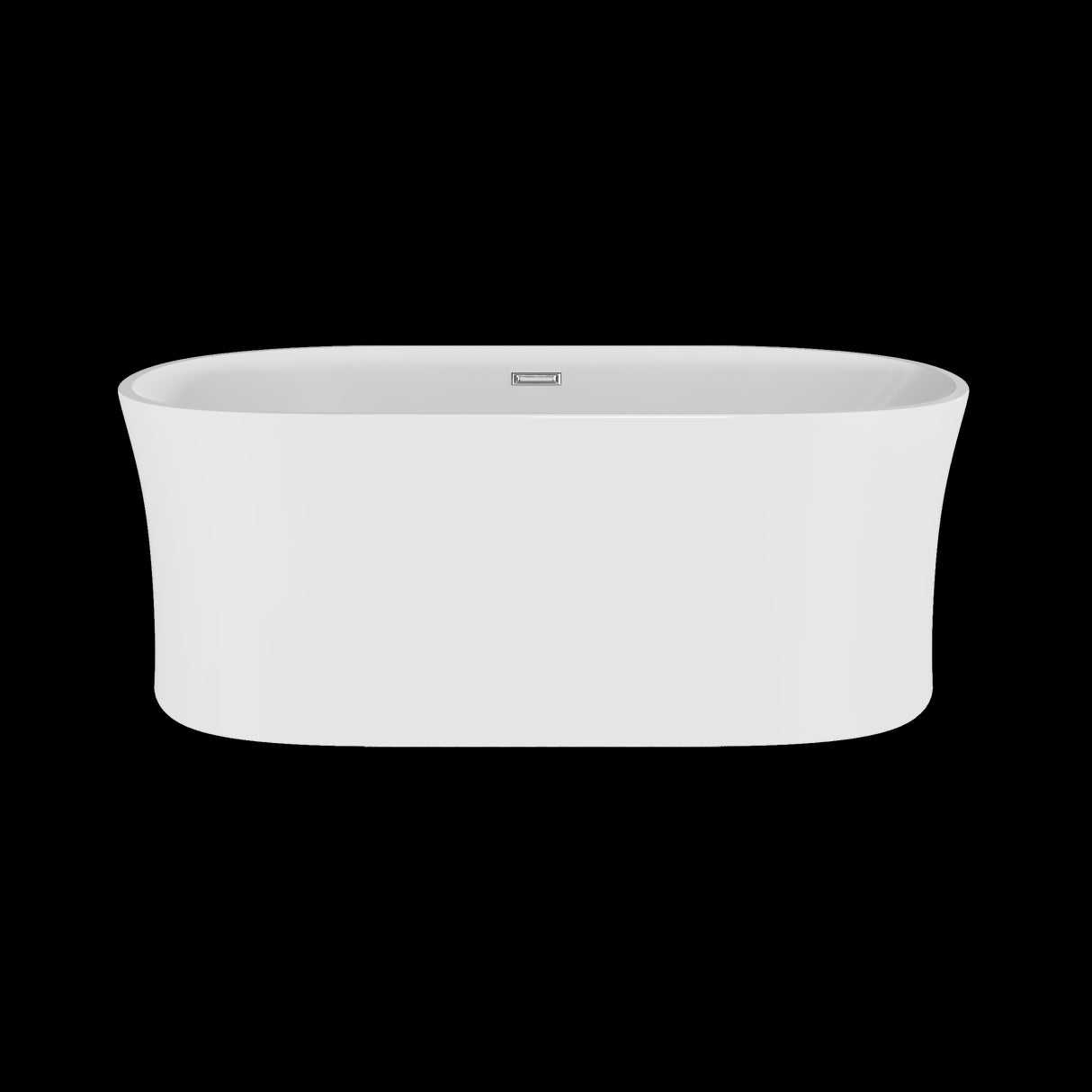 Contemporary White Curved Freestanding Bath from Balterley - Multiple Sizes Available